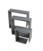 Комплект настенных полок FIS1 серый 320/280/200 мм DOMAX - Image 3