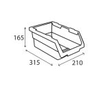 PGP 5 Garage container 315x210x165 with holder - Image 2