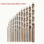 13 puuri komplekt (1,5–6,5 mm) - Pilt 2