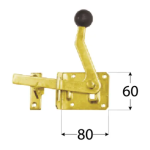 Garden Gate Latch WOG80 80x60 mm - Image 2