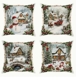 Jõulupadjapüürid • 4 tk komplekt - Pilt 2