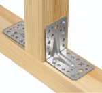 Tugevdatud kinnitusnurk KPL4 70x70x55x2,0 mm DOMAX - Pilt 3